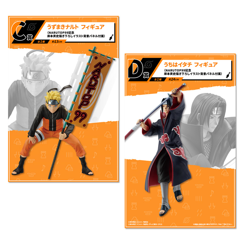 Naruto P99 Ichiban Kuji Loterie Japonaise Naruto P99 80Tickets